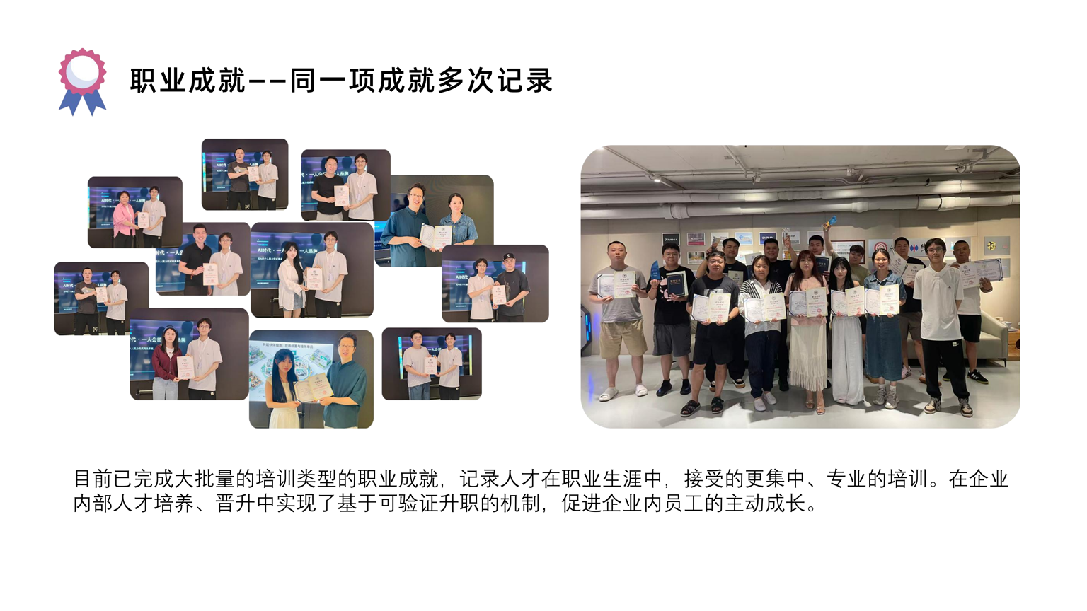 职业成就案例